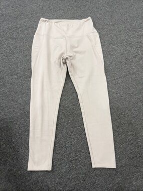 Danskin Cream High-Waist Active Leggings